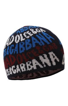 Детского шерстяная шапка DOLCE & GABBANA разноцветного цвета, арт. LBKH93/JCVV3 | Фото 1 (Материал: Текстиль, Шерсть; Нос: Не проставлено; Материал сплава: Проставлено)