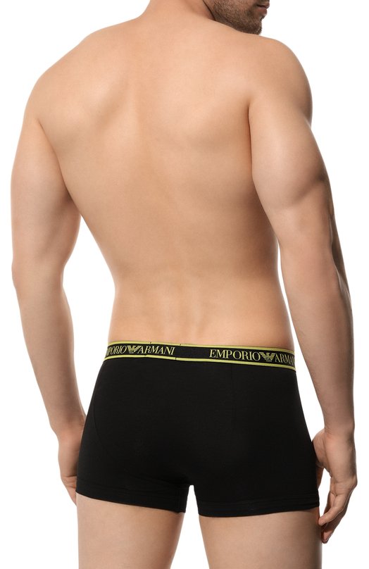 Комплект из трех боксеров Emporio Armani 111357/4F717 Чёрный  111357/4F717 Фото 5