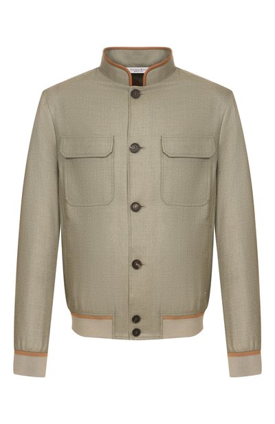 Бомбер из шелка и шерсти STEFANO RICCI, арт. M7J6100110/KL003U, фото 1