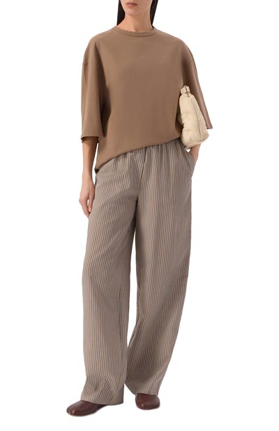 Брюки изо льна и вискозы OFFICINE GENERALE, арт. S26WCHN702, фото 2