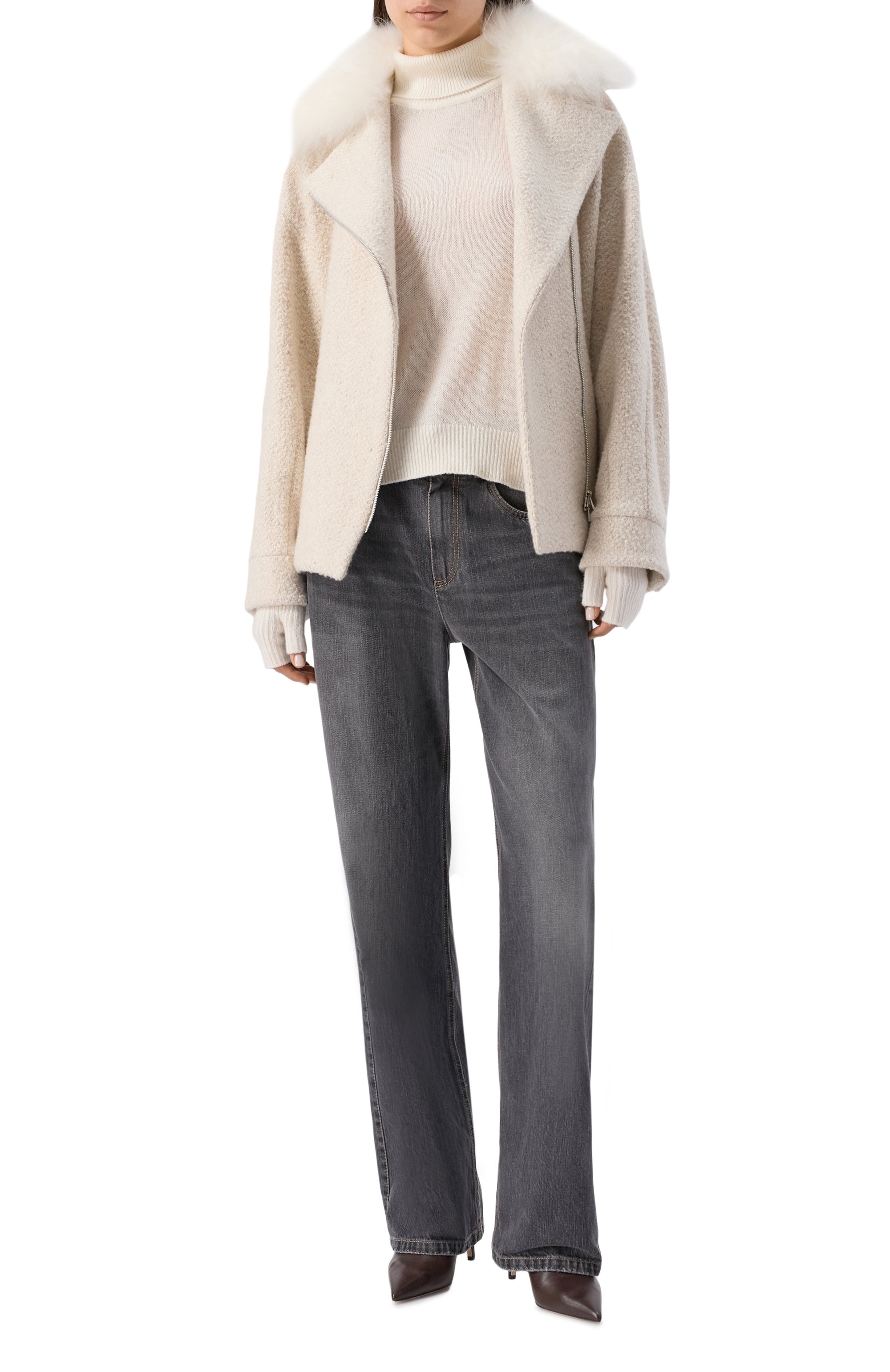 Куртка из шерсти и кашемира KITON, арт. D60605K0529G02, фото 2