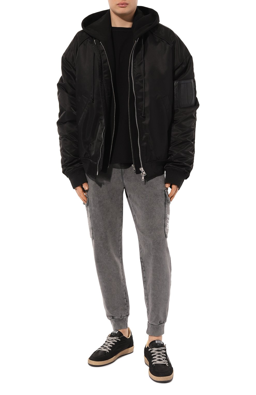 Хлопковые джоггеры DIEGO VENTURINO, арт. D3S4PNT-CRGBASIC2, фото 2