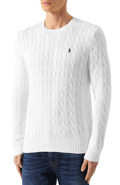 Хлопковый джемпер POLO RALPH LAUREN, арт. 710702613, фото 3
