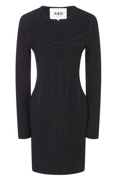 Женское платье из шерсти и вискозы AND THE BRAND, арт. W26-D050-1202-900