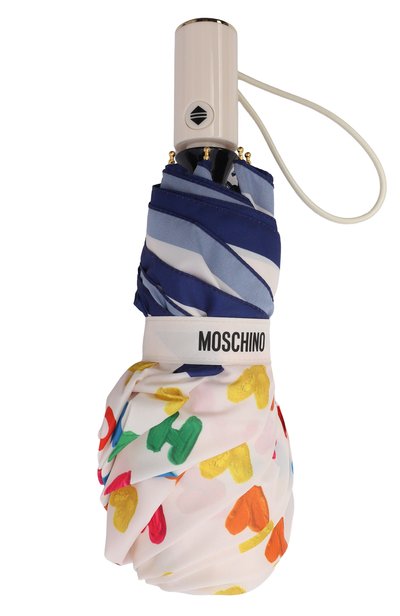 Складной зонт MOSCHINO разноцветного цвета по цене 14300 руб., арт. 8957-0PENCL0SEI, фото 3 Складной зонт MOSCHINO, арт. 8957-0PENCL0SEI, фото 3