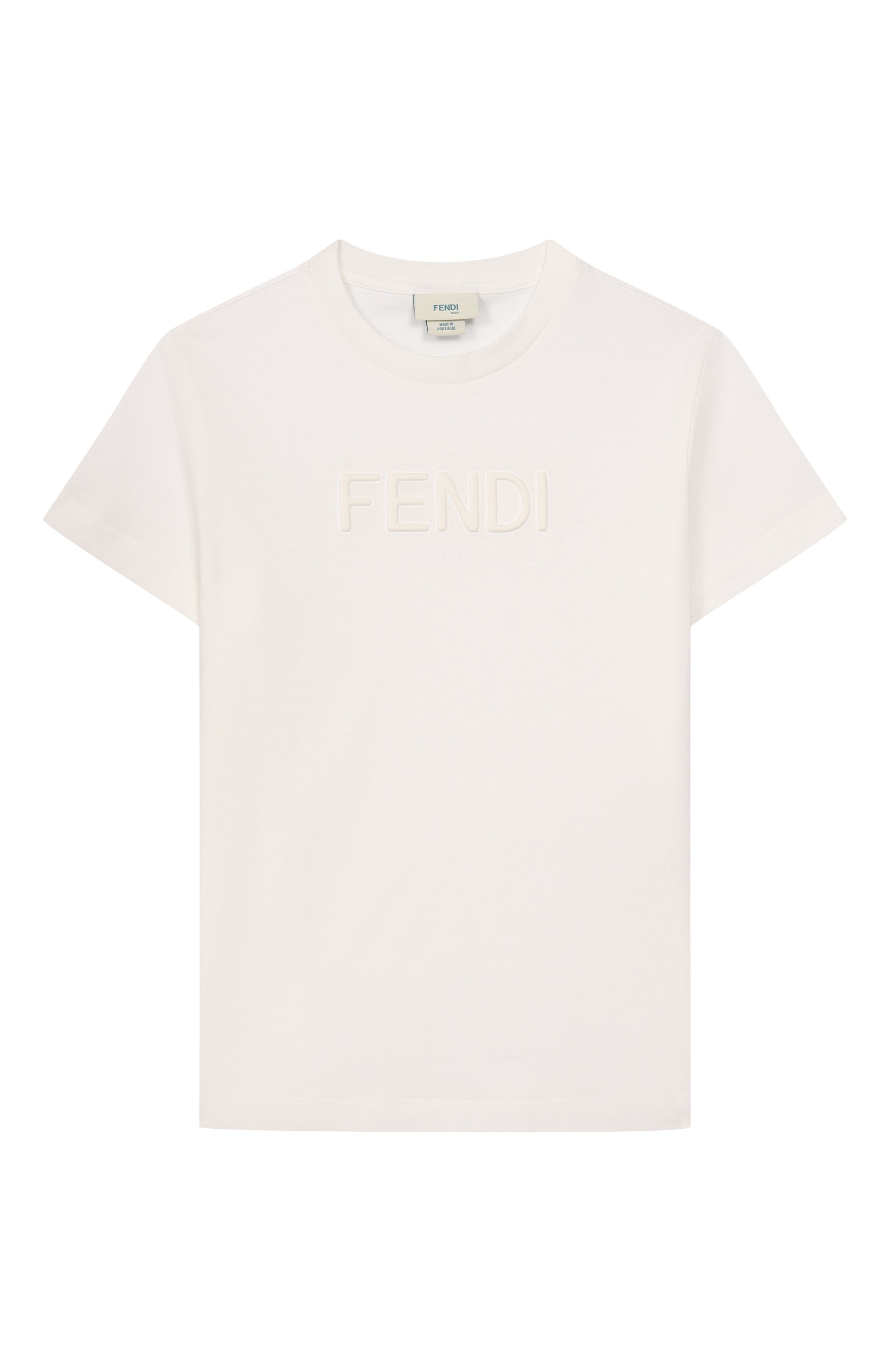 Хлопковая футболка FENDI, арт. JUI202/7AJ/8A-12+, фото 1