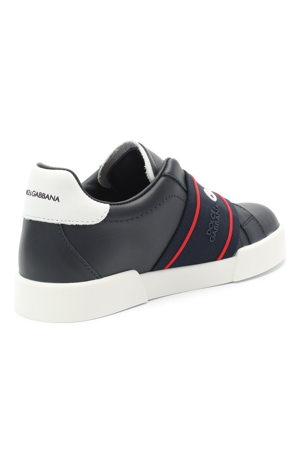 Кожаные кеды DOLCE & GABBANA, арт. DA0793/AF512/29-36, фото 3