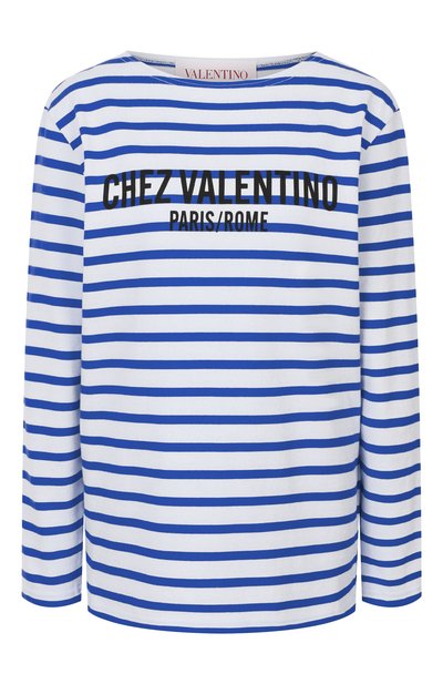 Женская хлопковый лонгслив VALENTINO, арт. 6B3MG24C/962