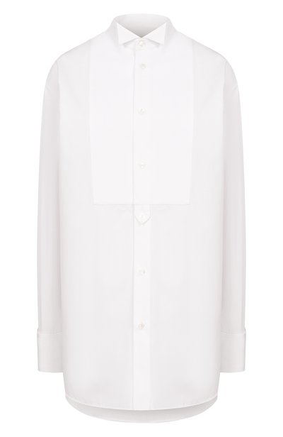 Женская хлопковая рубашка SAINT LAURENT, арт. 870737/Y9J21