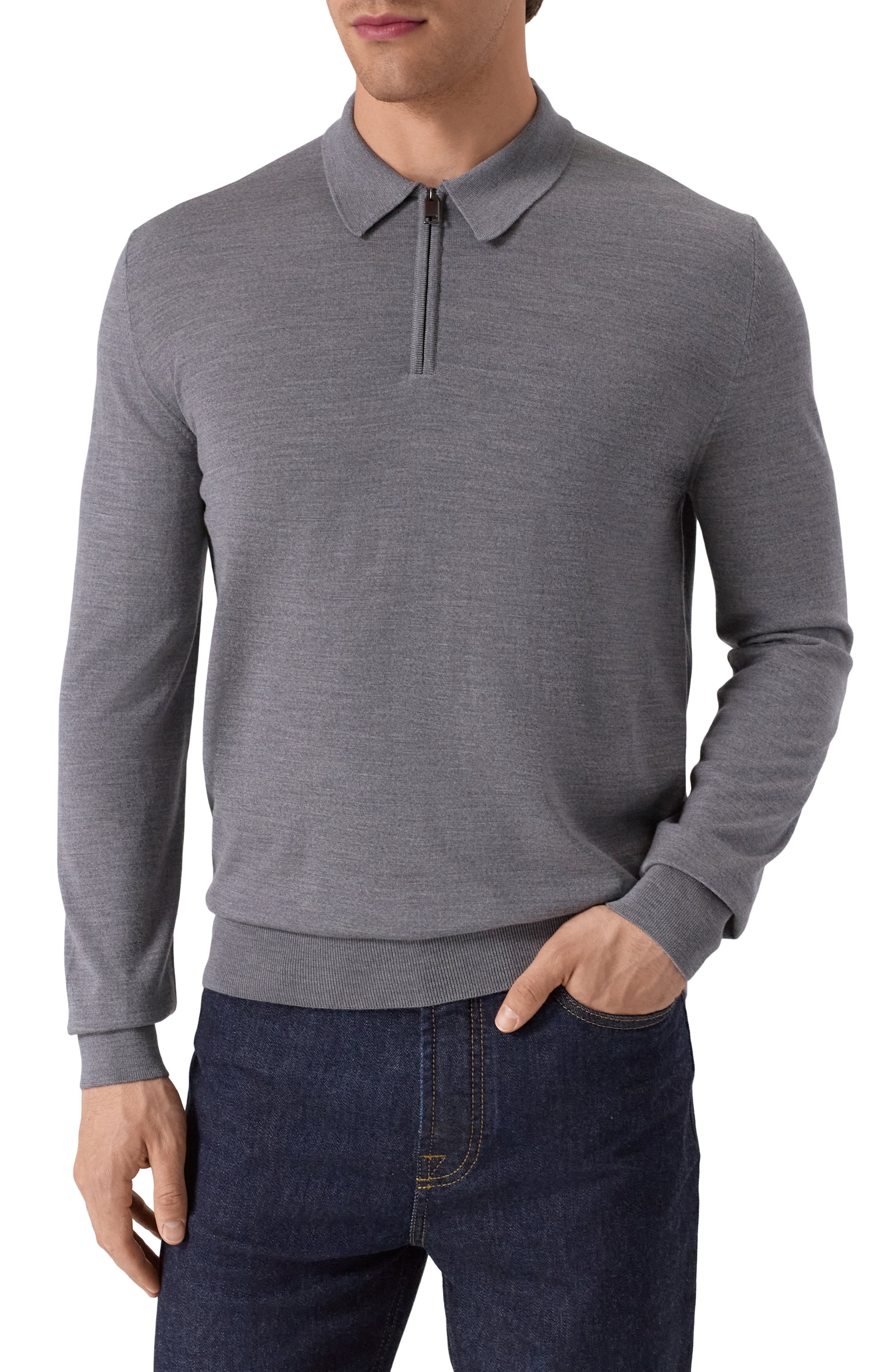 Шерстяное поло BRIONI, арт. UMS10L-OZK82, фото 3