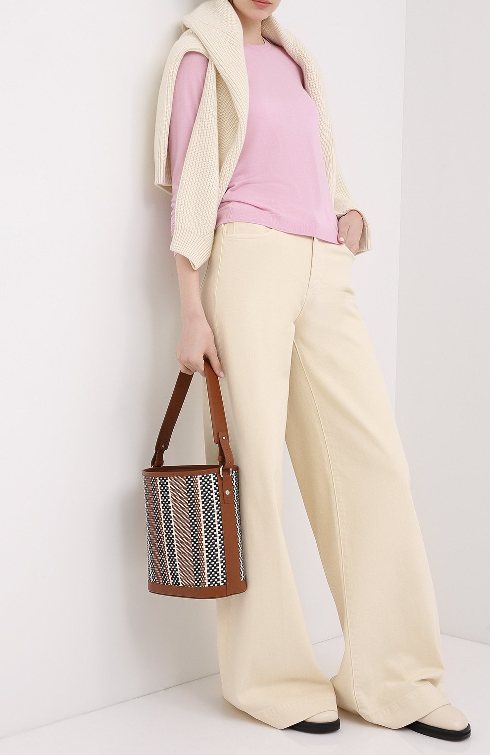 Кашемировый пуловер RALPH LAUREN розового цвета по цене 79150 руб., арт. 290615194, фото 2 Кашемировый пуловер RALPH LAUREN, арт. 290615194, фото 2