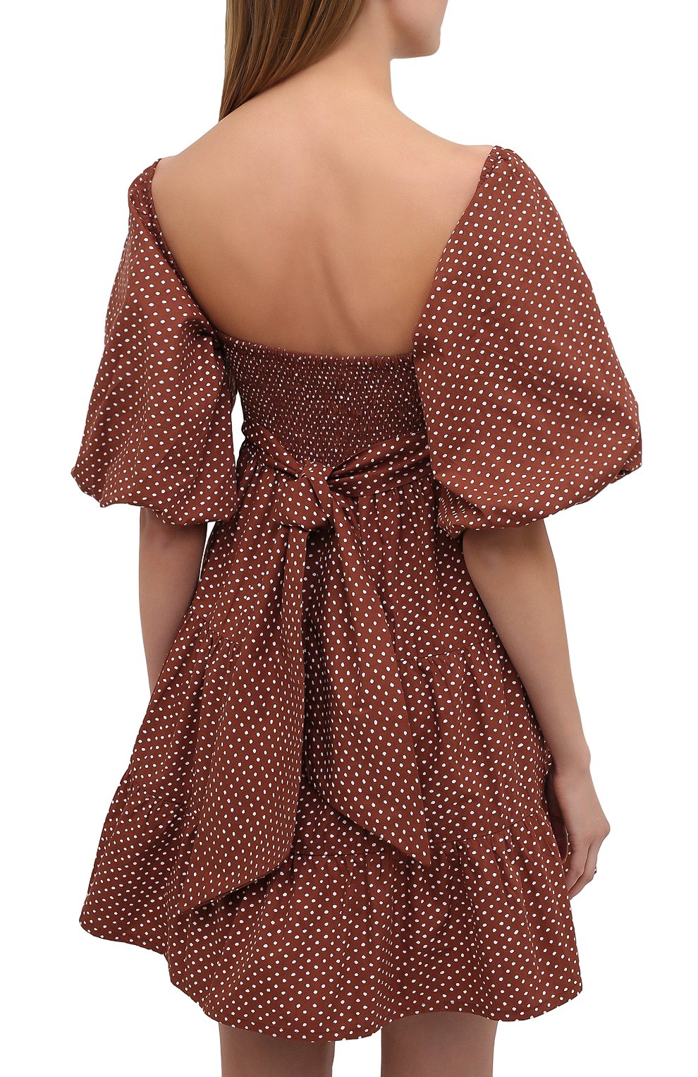 Хлопковое платье FAITHFULL THE BRAND, арт. FF1718-BDP, фото 4