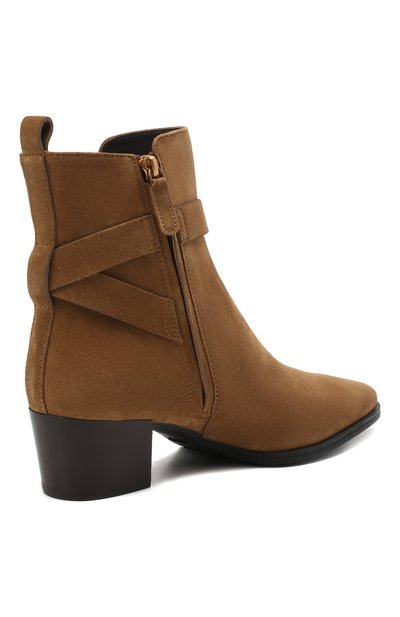 Замшевые ботильоны TOD’S, арт. XXW0XC0DU20RE0, фото 4