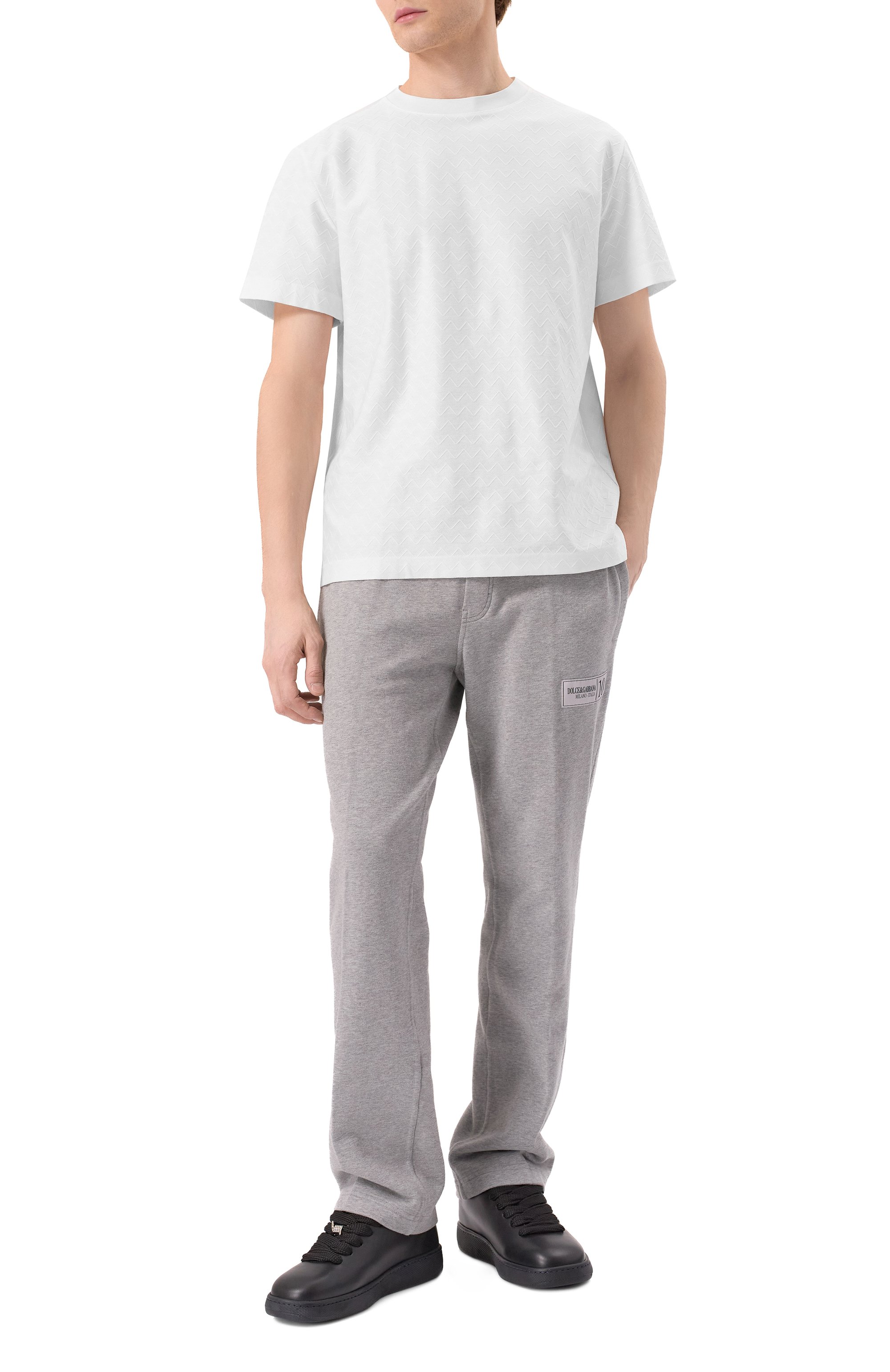 Хлопковые брюки DOLCE & GABBANA, арт. GP109T/G702N, фото 2