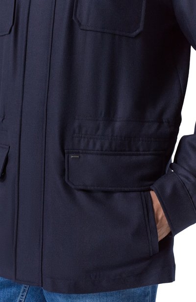 Кашемировая куртка STEFANO RICCI темно-синего цвета по цене 894000 руб., арт. MDJ6100040/5607, фото 5 Кашемировая куртка STEFANO RICCI, арт. MDJ6100040/5607, фото 5