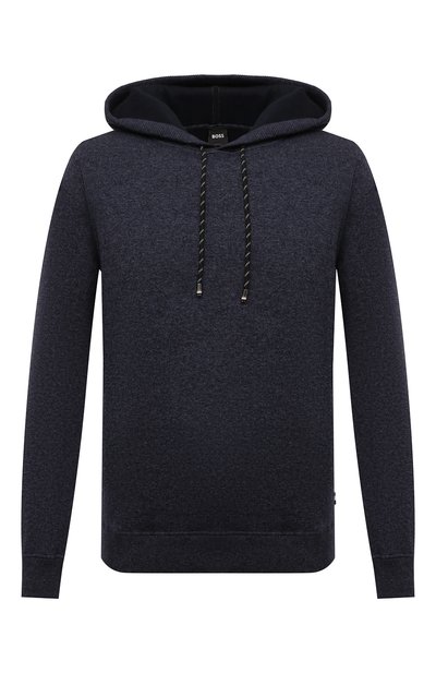 Худи из хлопка и шерсти BOSS, арт. 50482648, фото 1