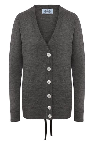 Женский шерстяной кардиган PRADA, арт. P25G61-1UJ4-F0002