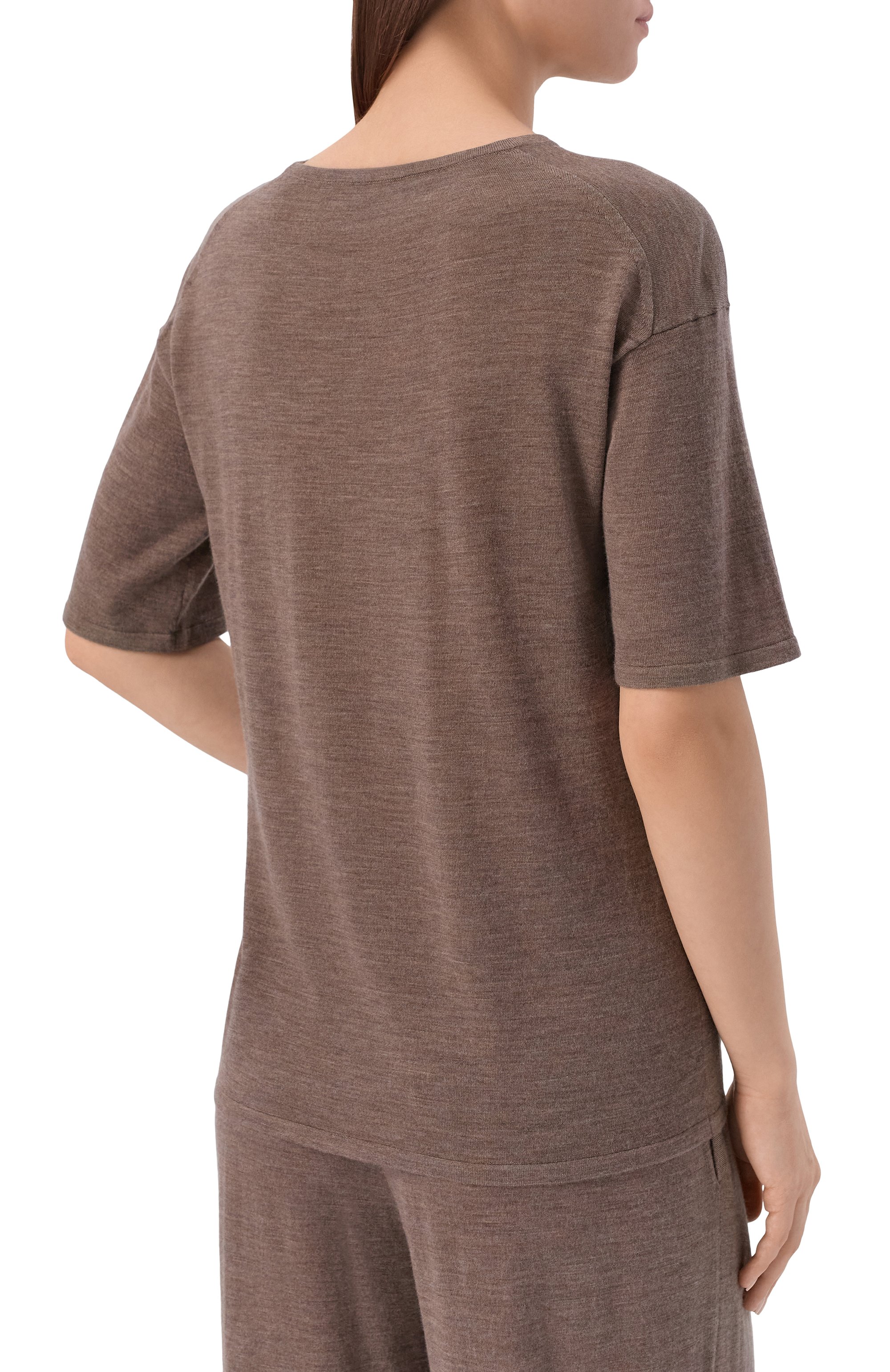 Футболка из шерсти и кашемира ADDICTED, арт. AD2549, фото 4