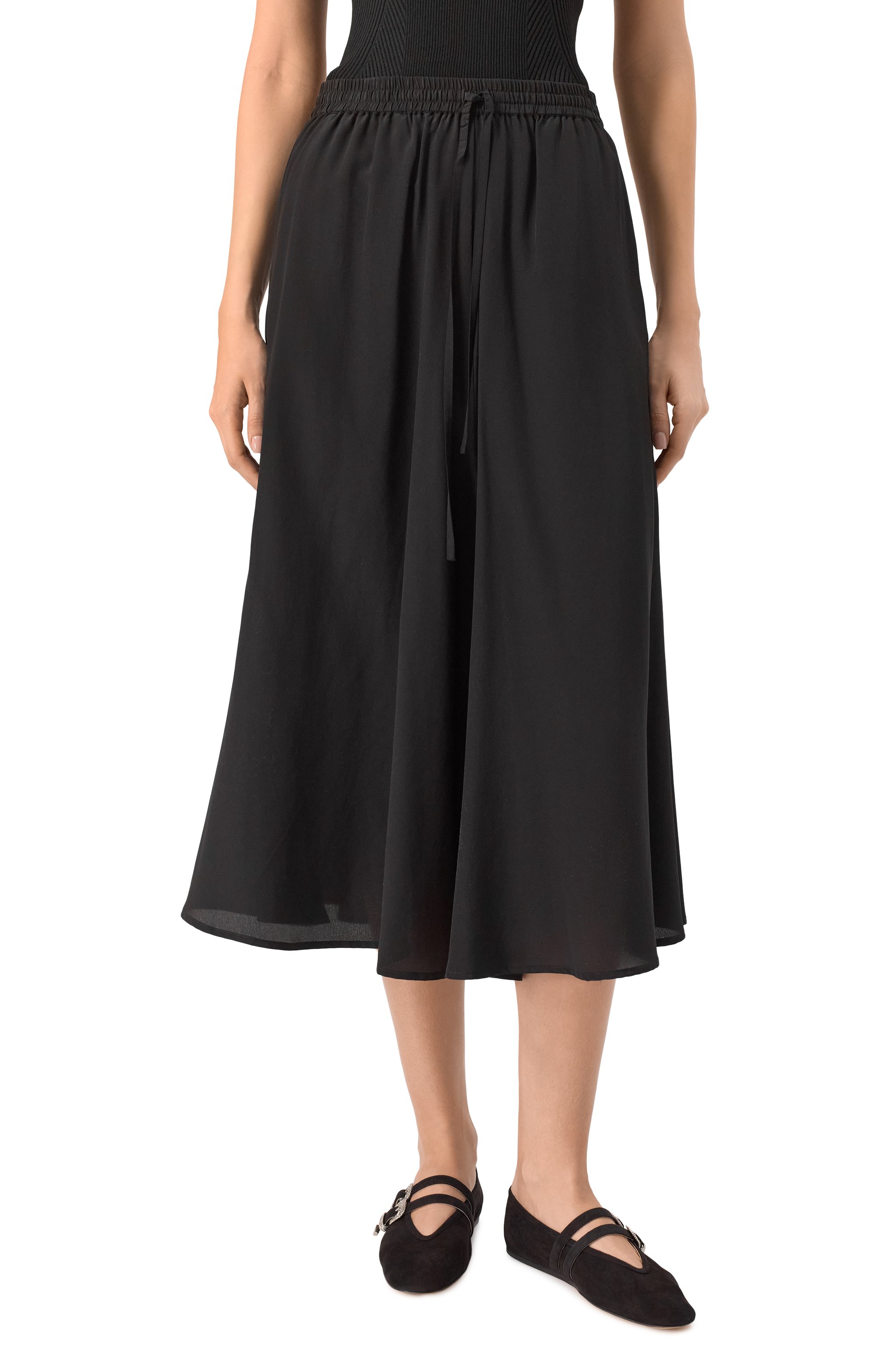 Шелковая юбка P.A.R.O.S.H., арт. D620657, фото 3