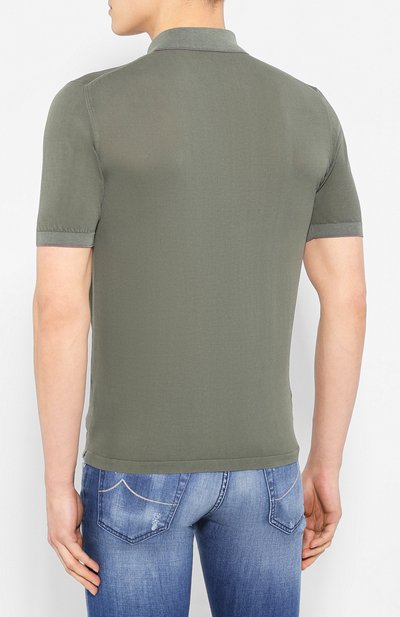 Хлопковое поло ELEVENTY PLATINUM, арт. A76MAGA07 MAT0A002, фото 4