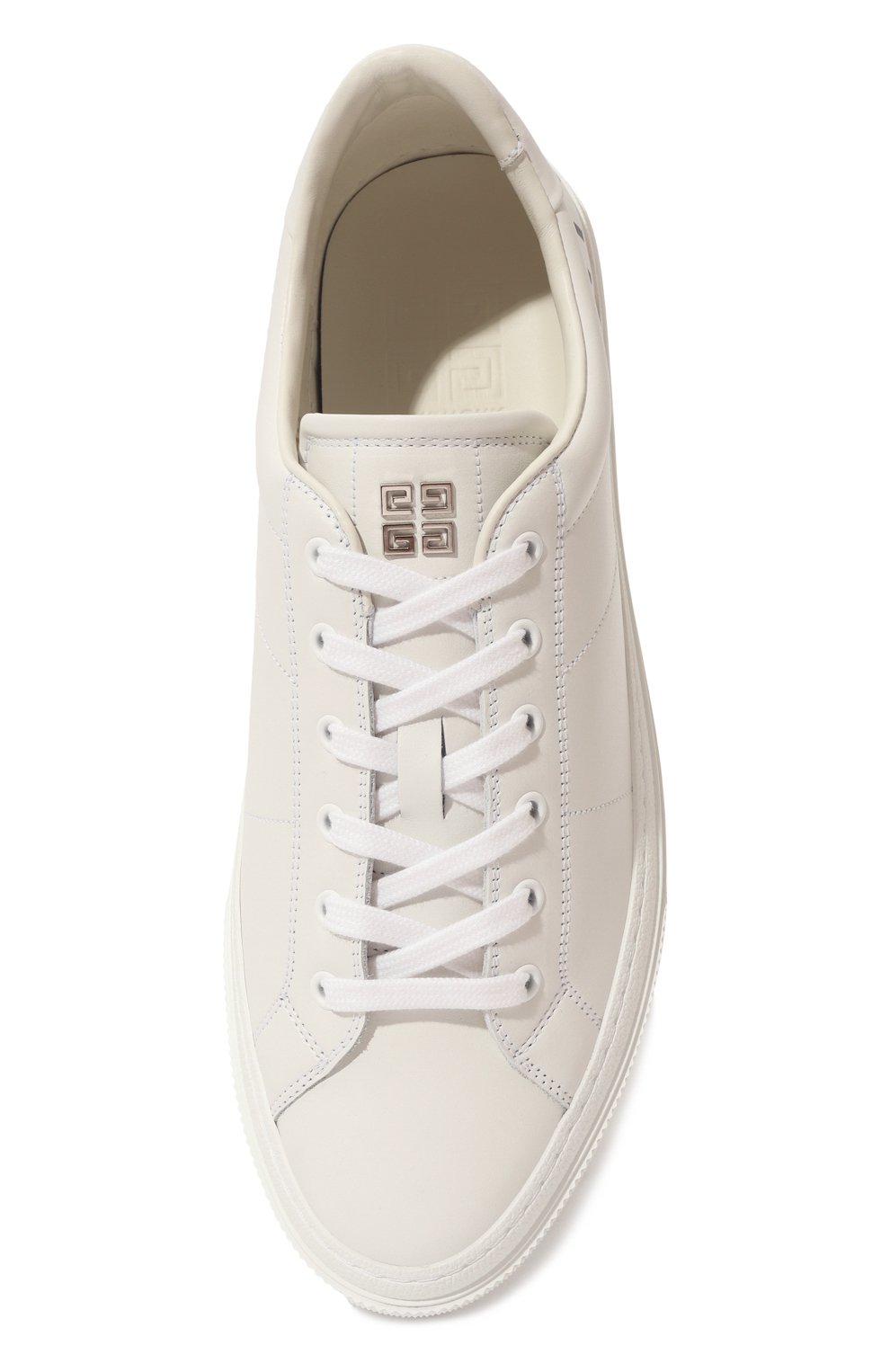 Кожаные кеды city sport GIVENCHY кремового цвета по цене 59950 руб., арт. BH005VH1GU, фото 6 Кожаные кеды city sport GIVENCHY, арт. BH005VH1GU, фото 6