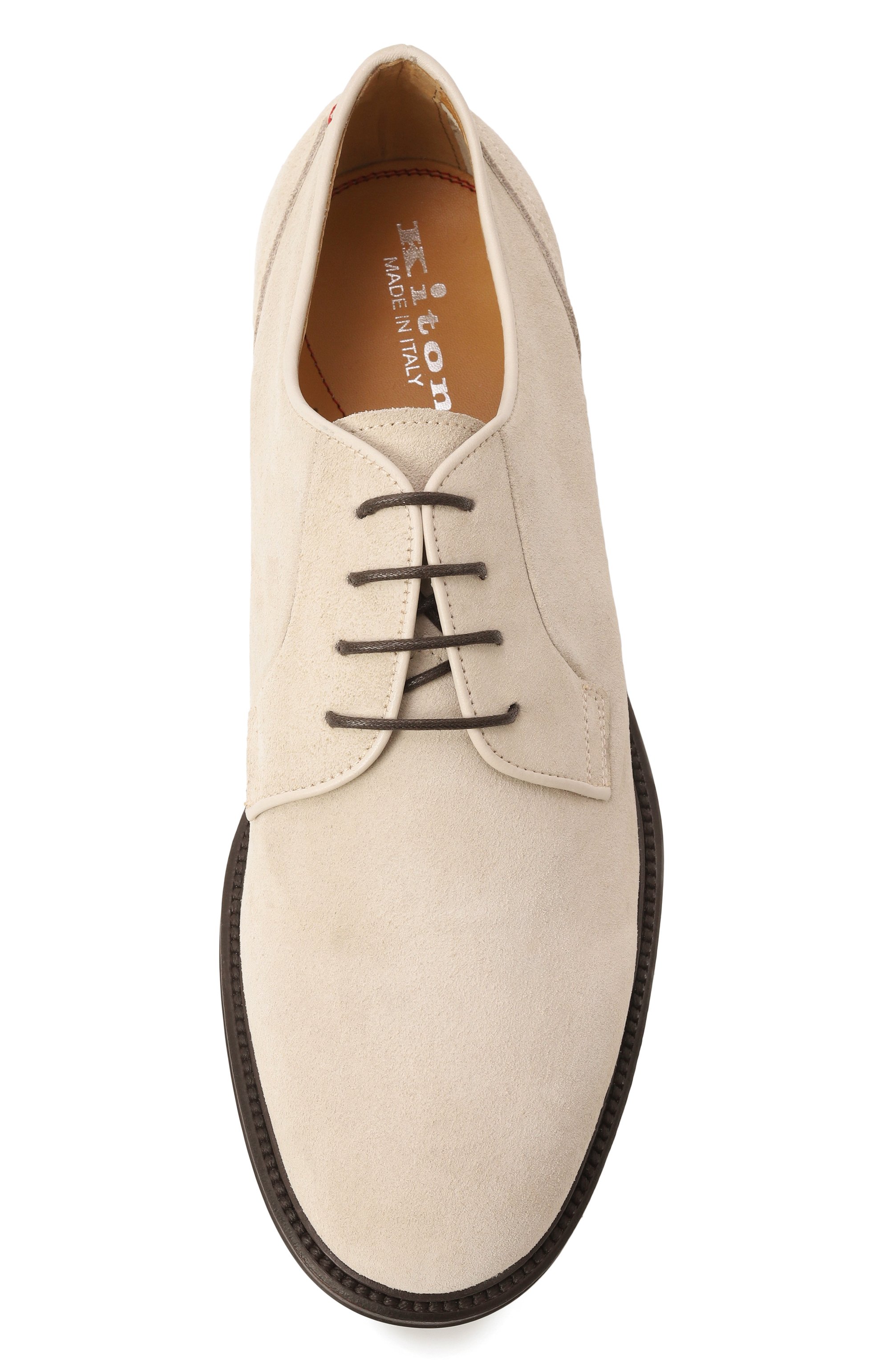 Замшевые �дерби KITON, арт. USSA262N0013919, фото 6