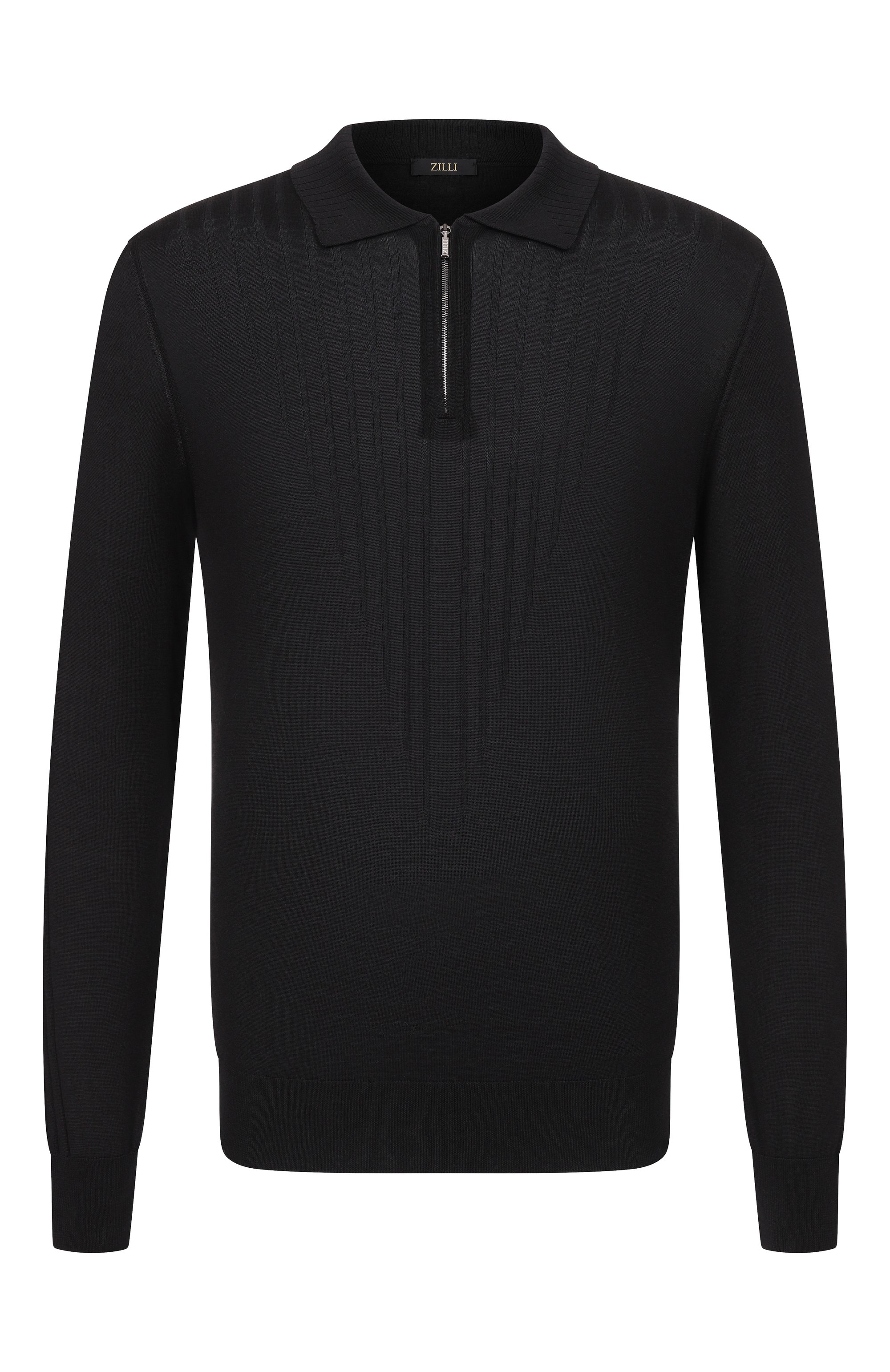 Поло из шерсти и шелка ZILLI, арт. KZP001M0230VZRD00, фото 1