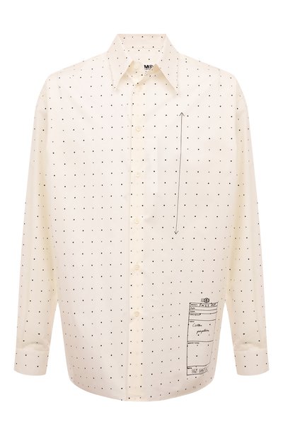 Хлопковая рубашка MM6, арт. S52DT0022/S78157, фото 1