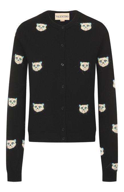 Женский шерстяной кардиган VALENTINO, арт. 7B3KA12Y/9NK