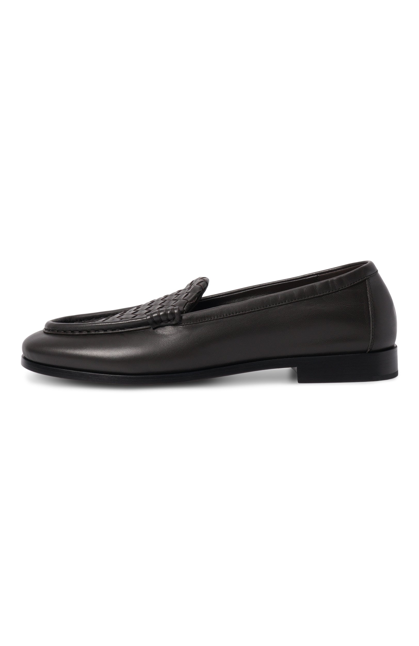 Кожаные лоферы silenzio BOTTEGA VENETA, арт. 876082/VBSD0_001, фото 3