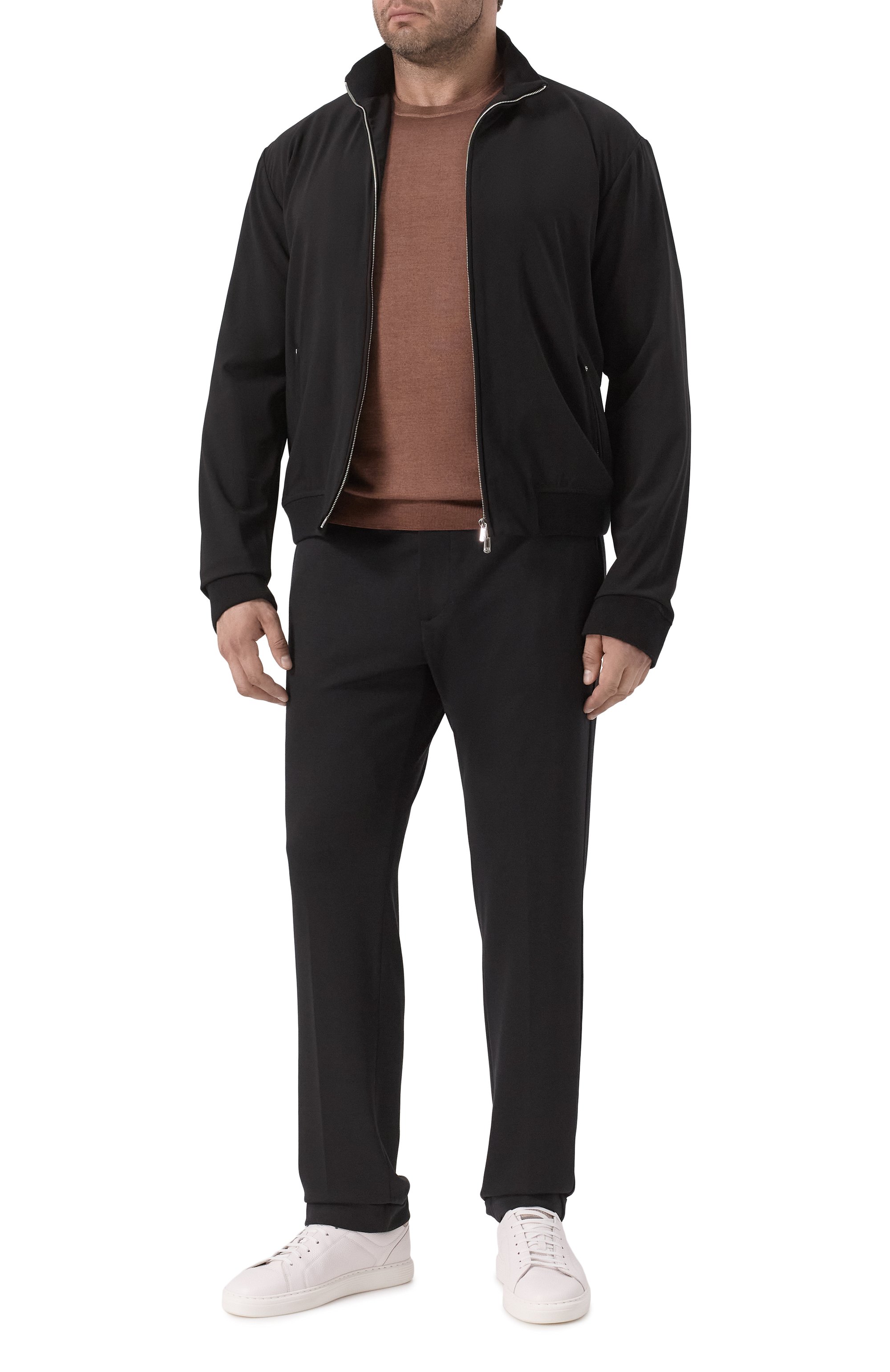 Джемпер из шерсти и шелка CANALI, арт. C0714B/MX01165, фото 2