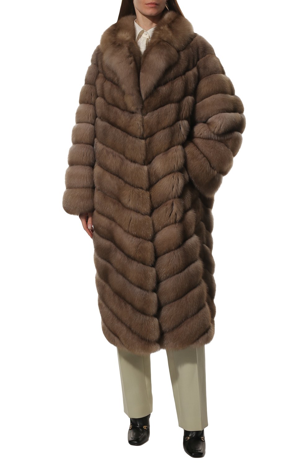 Шуба из меха соболя VICTORIA KUSENKOVA, арт. 703600005505, фото 3