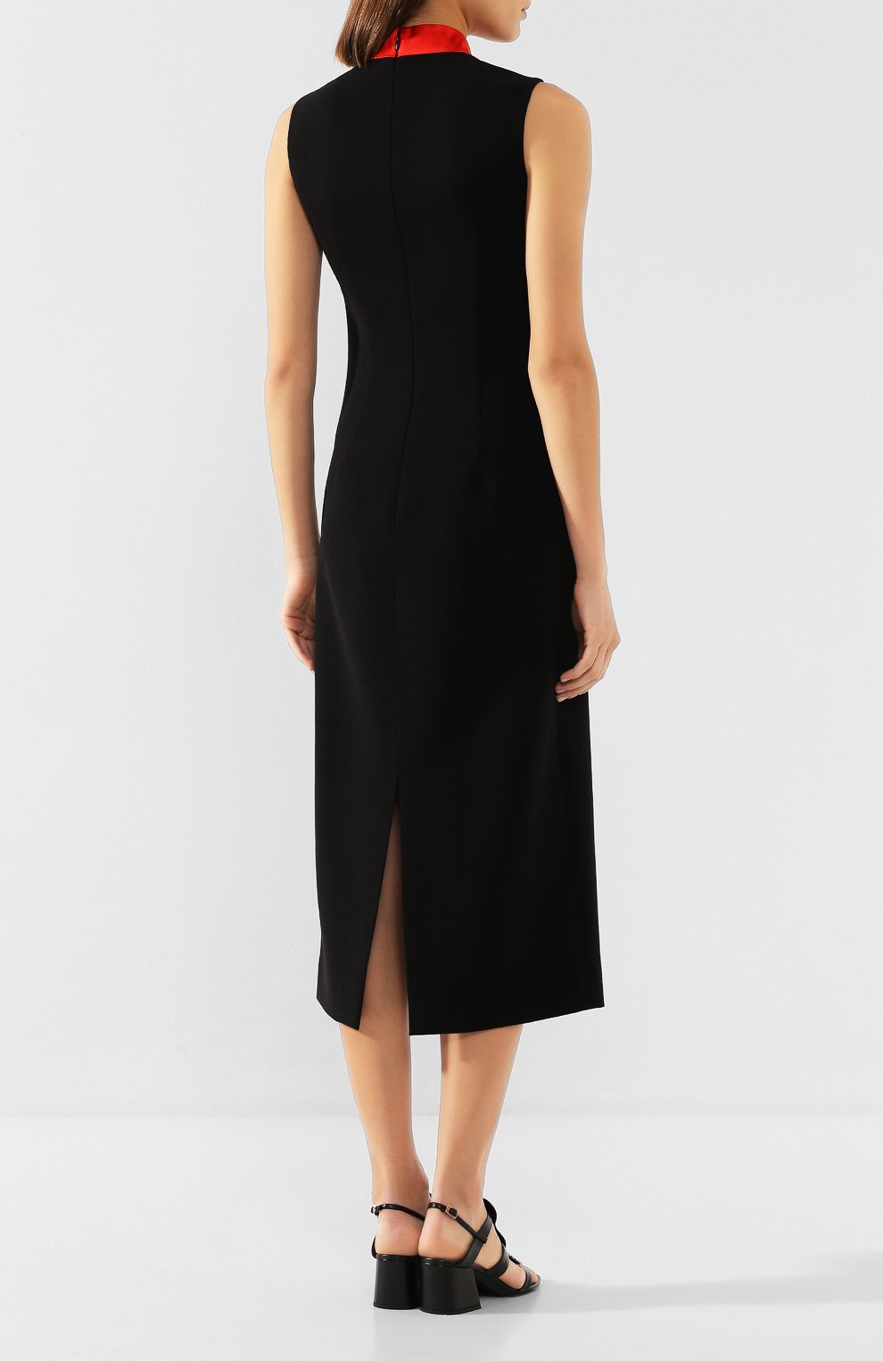 Шерстяное платье GIVENCHY черного цвета по цене 164500 руб., арт. BW20SG10EG, фото 4 Шерстяное платье GIVENCHY, арт. BW20SG10EG, фото 4