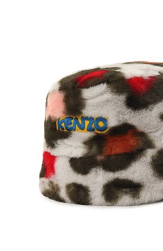 Детская панама KENZO разноцветного цвета, арт. K11036/52-56 | Фото 3 (Материал: Текстиль, Синтетический материал; Материал сплава: Проставлено; Нос: Не проставлено)