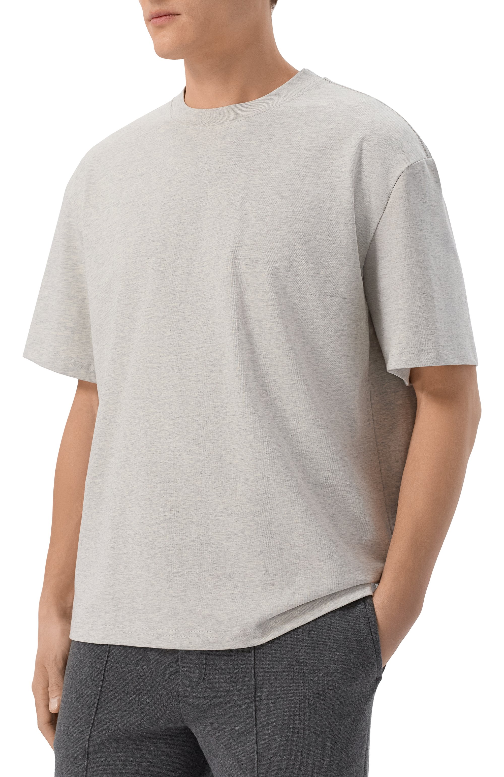 Хлопковая футболка 12 STOREEZ, арт. 135822, фото 3