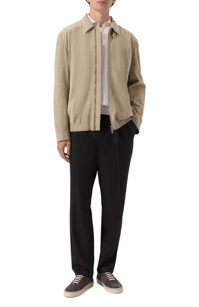 Мужские шерстяные брюки BRUNELLO CUCINELLI, арт. ME226E1710