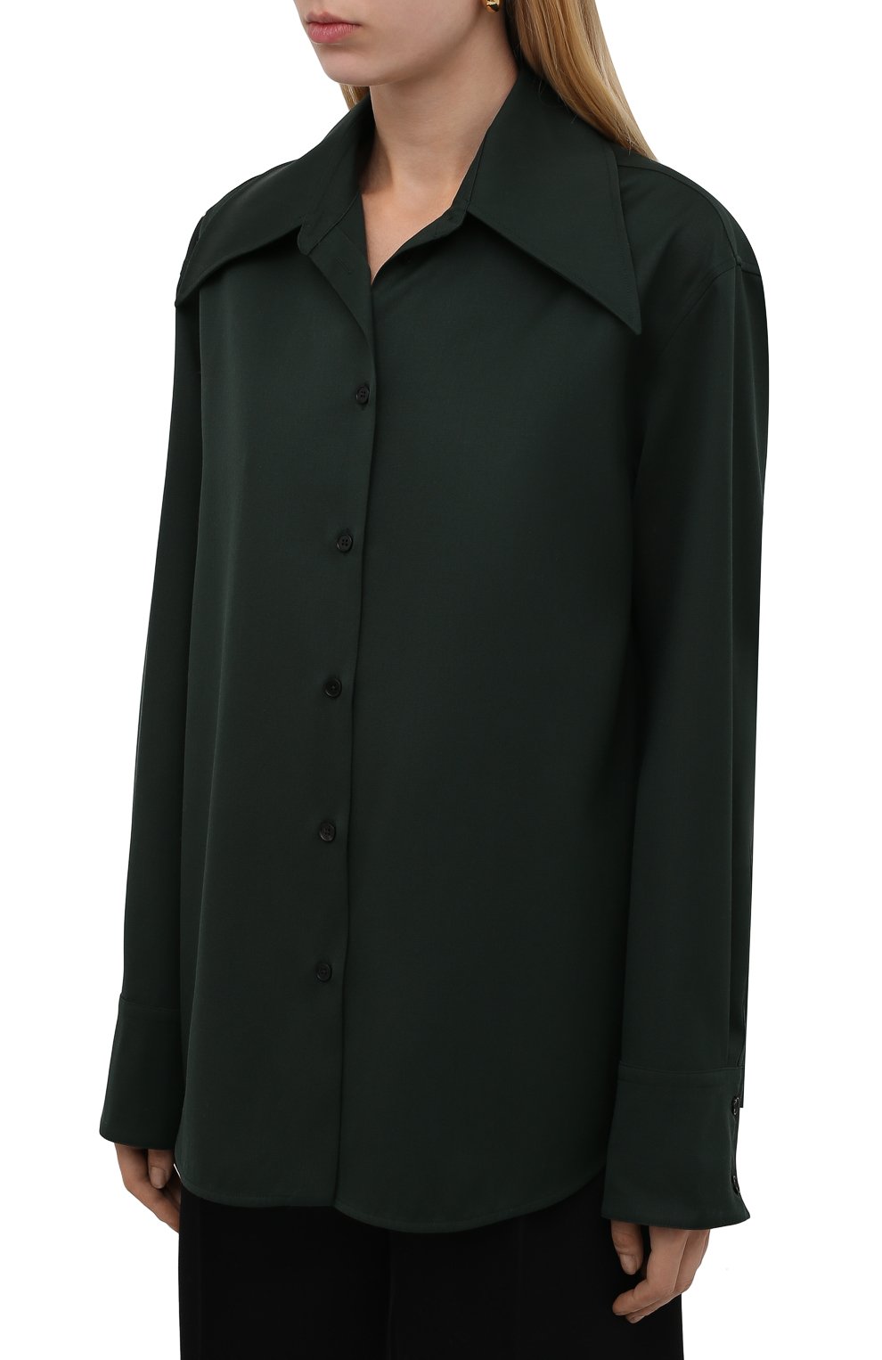 Шерстяная рубашка JIL SANDER, арт. JSPT602605-WT202500, фото 3