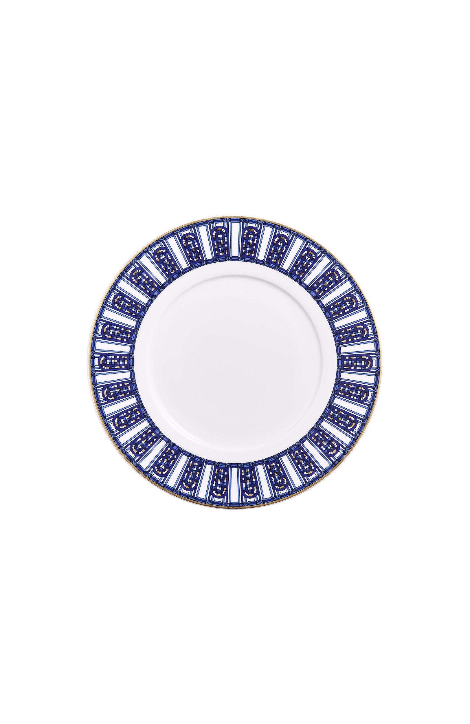 Набор из 2-х десертных тарелок arcadia blue BACCARAT синего цвета по цене 34250 руб., арт. 2 818 280, фото 2 Набор из 2-х десертных тарелок arcadia blue BACCARAT, арт. 2 818 280, фото 2