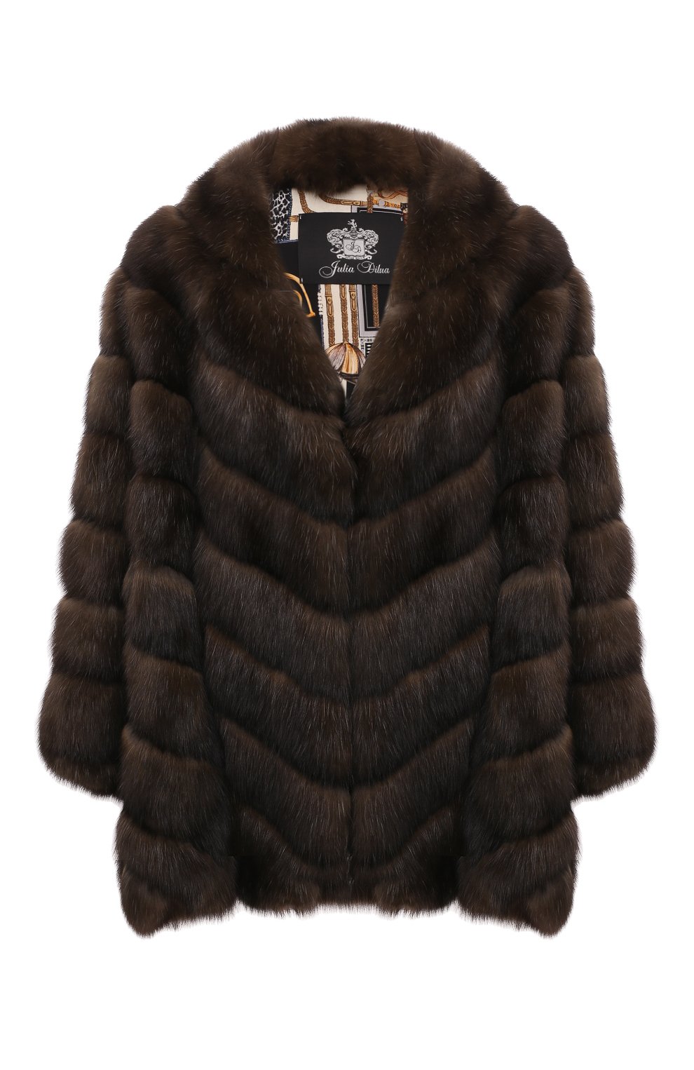 Шуба из меха соболя JULIA DILUA, арт. 2022-0007, фото 1