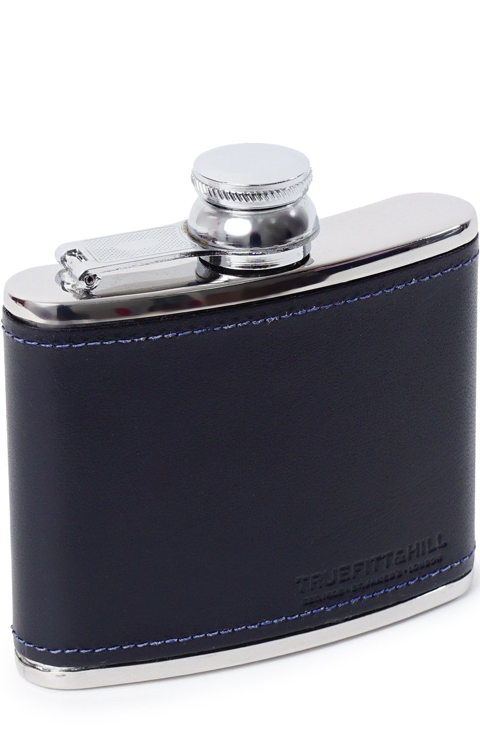 Стальная фляга в кожаном переплете TRUEFITT AND HILL, арт. 572, фото 1