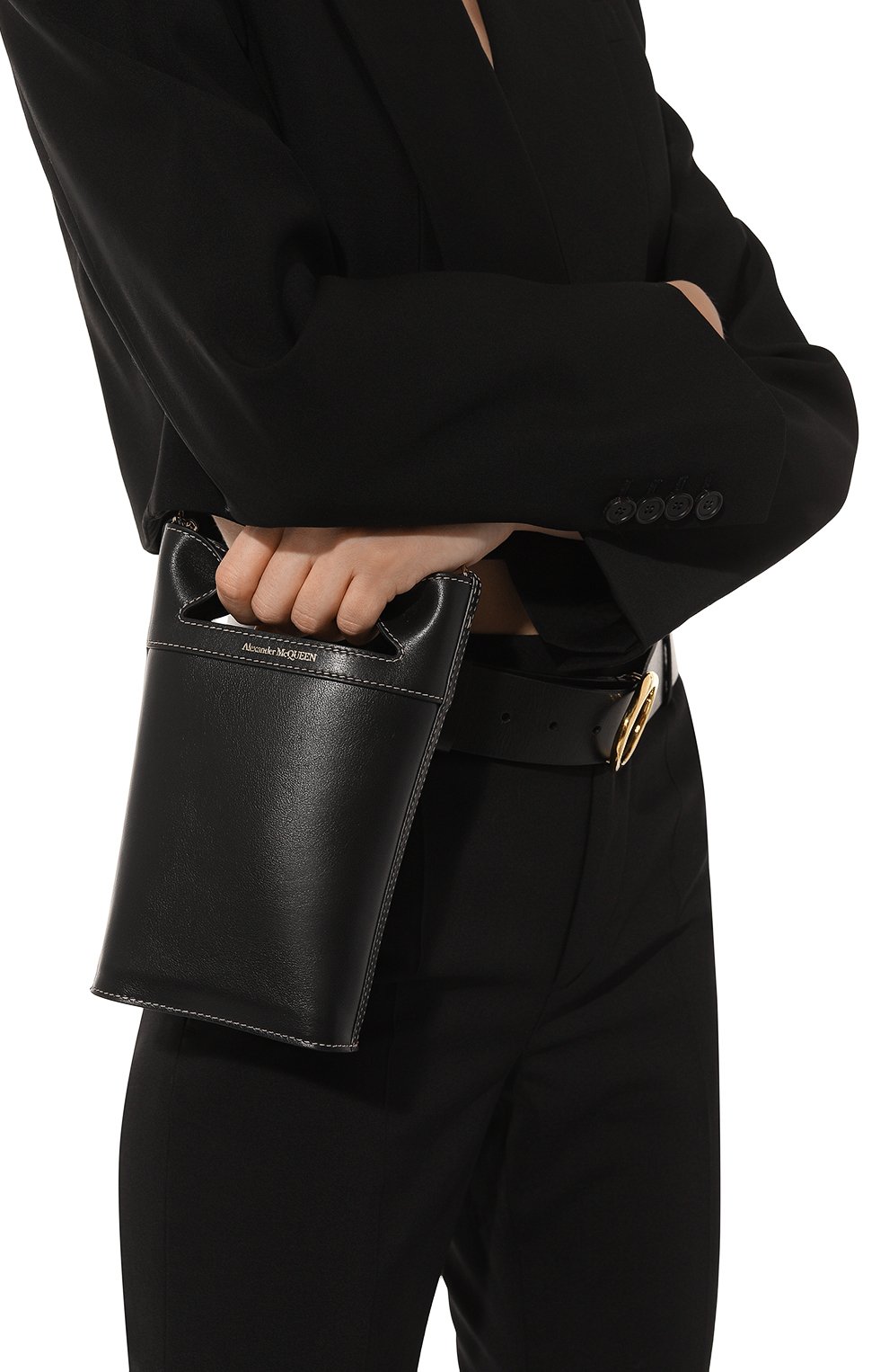 Сумка bow ALEXANDER MCQUEEN, арт. 731174/1BLCA, фото 2