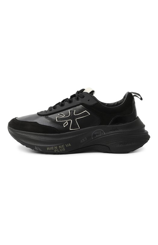 Комбинированные кроссовки Hill Premiata HILL/VAR 7905 Чёрный  HILL/VAR 7905 Фото 4