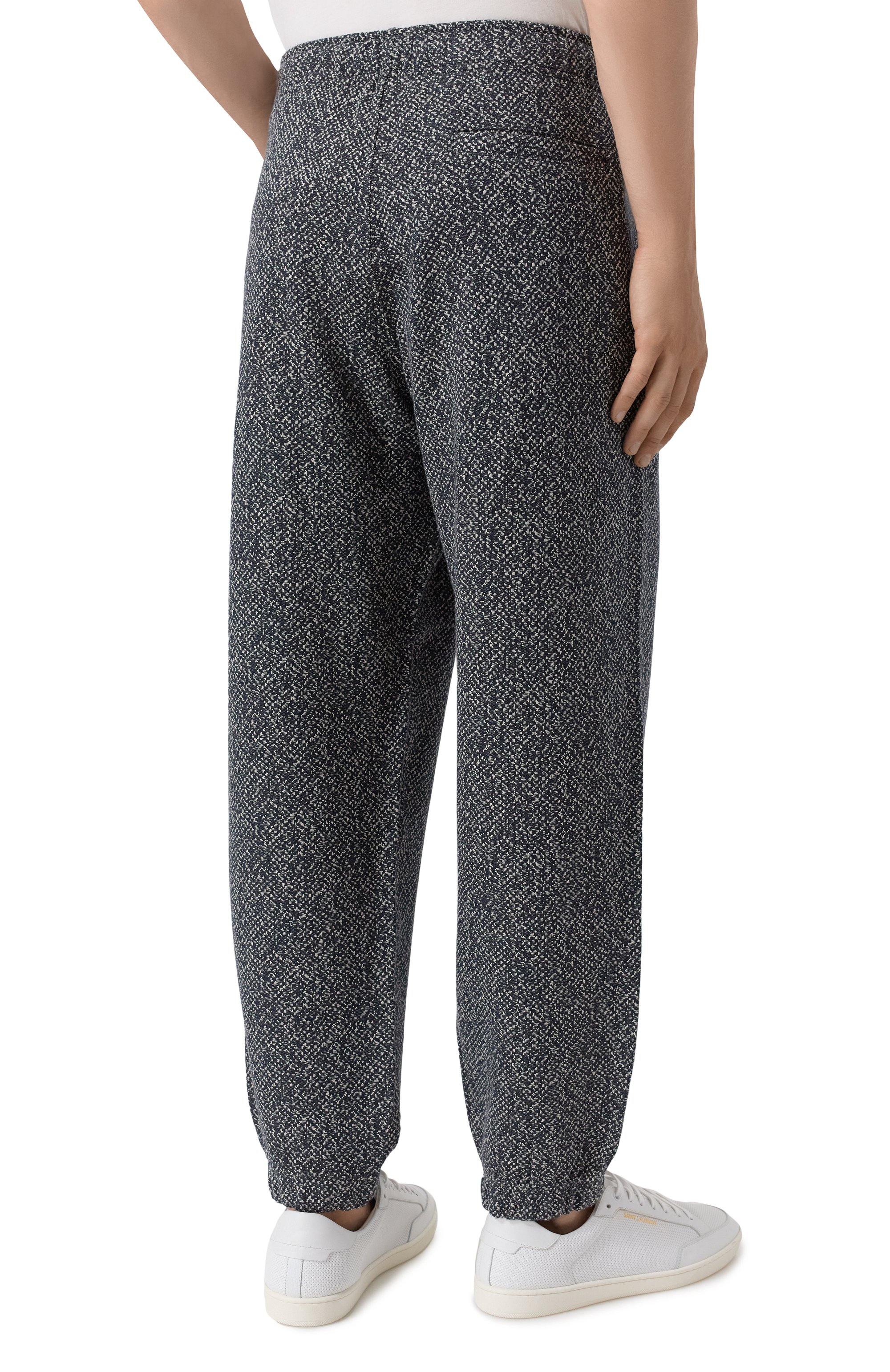 Джоггеры из хлопка и кашемира GIORGIO ARMANI, арт. GM002487/AF20656, фото 4