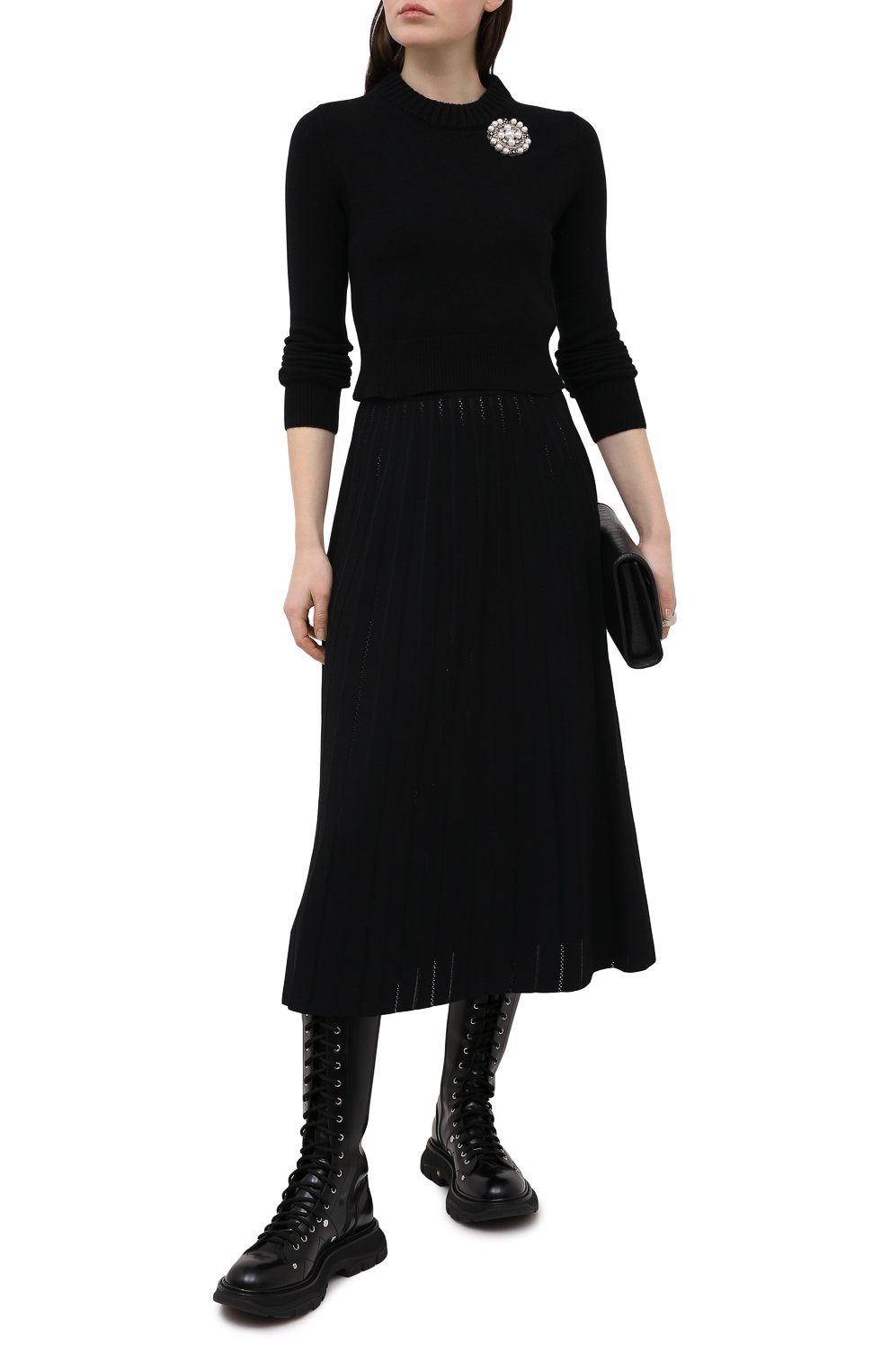 Кашемировый пуловер ALEXANDER MCQUEEN, арт. 650357/Q1ATF, фото 2