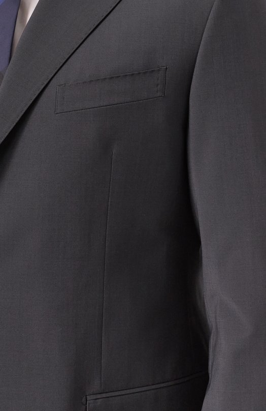 Шерстяной костюм Corneliani 256008-2518563_SET Серый  256008-2518563_SET Фото 8