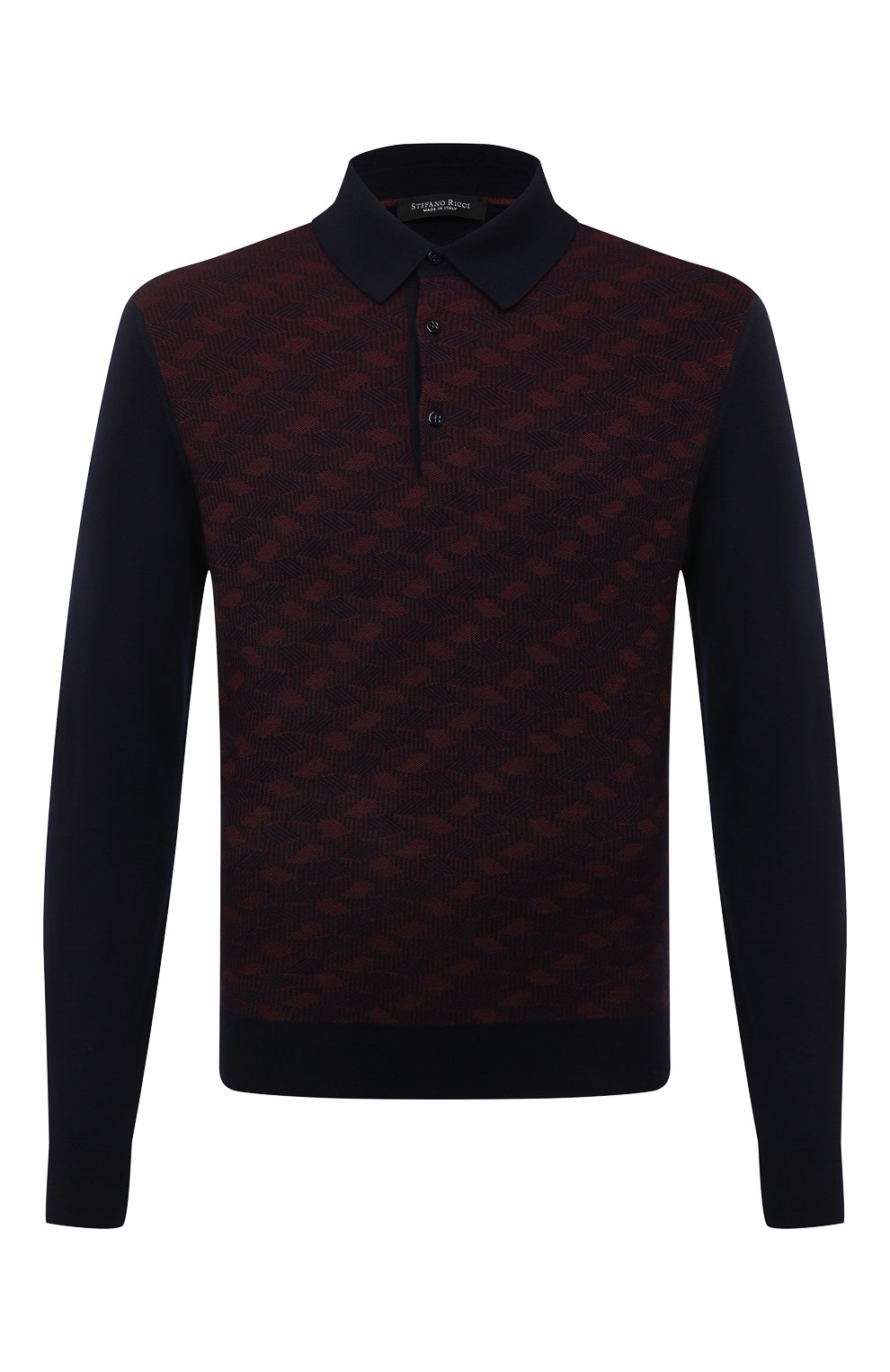 Поло из шерсти и шелка STEFANO RICCI, арт. K606311P03/F22464, фото 1