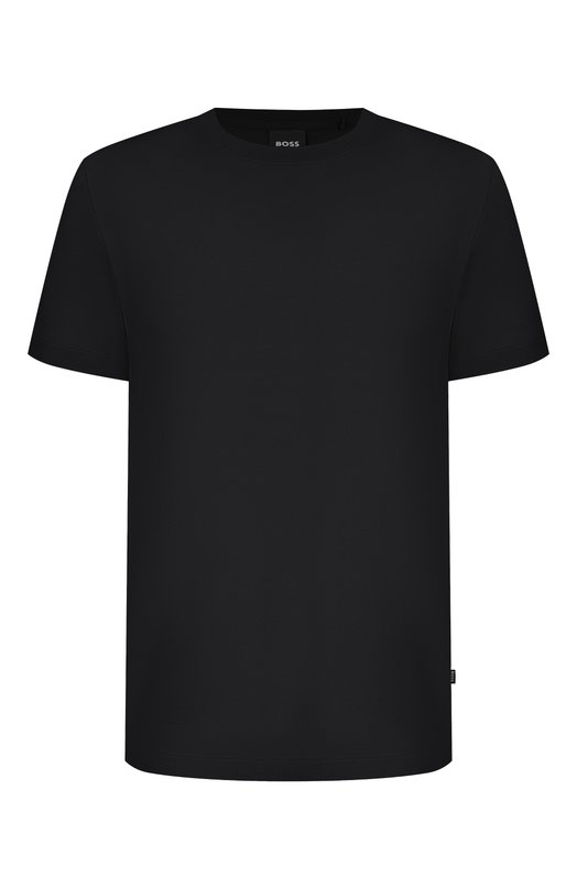 Футболка из лиоцелла и хлопка BOSS 50555102 Чёрный 50555102