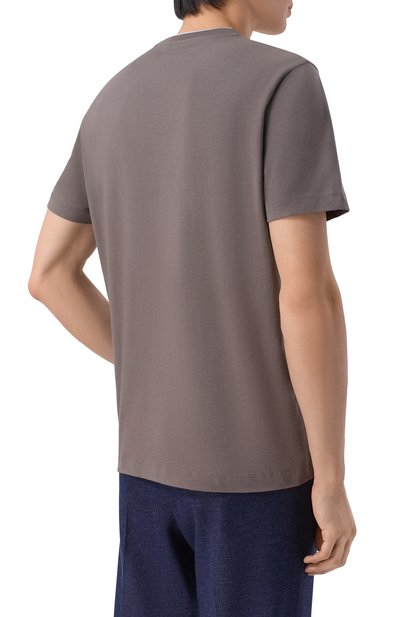 Хлопковая футболка CORNELIANI, арт. 28G571/2A25003, фото 4