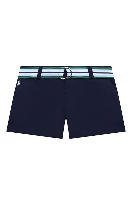 

Хлопковые шорты Polo Ralph Lauren, Синий