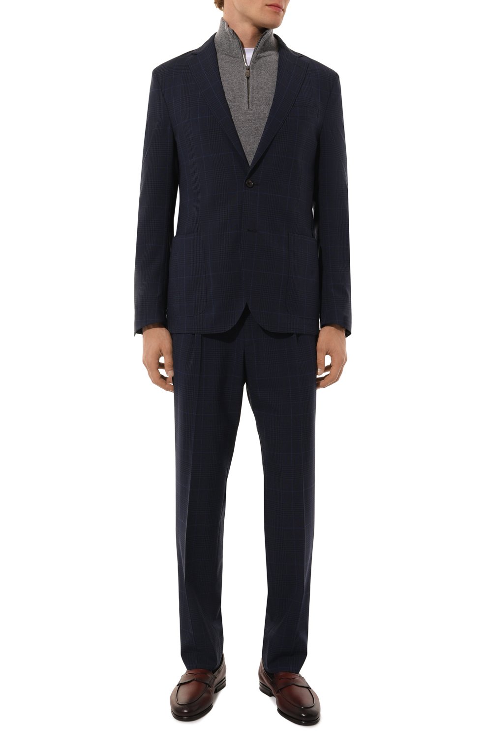 Кожаные пенни-лоферы carlos SANTONI, арт. MCNG18837SI90MEM, фото 2